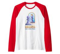 Pawn from Chess Looking Into The Mirror and Seeing a Queen Raglan Baseball Tee