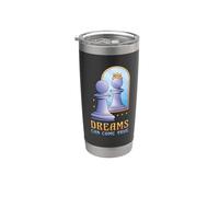 Pawn from Chess Looking Into The Mirror and Seeing a Queen Stainless Steel Insulated Tumbler