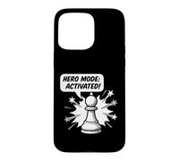 Pawn Hero Mode Activated Chess Case for iPhone 15 Pro Max