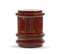 Pawn stoneware side table, Marie Michielssen Red one size
