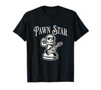 Pawn Star Cool Chess Piece Guitar Fun T-Shirt