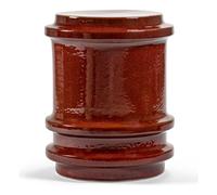 Pawn stoneware side table, Marie Michielssen Red one size