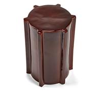 Pawn stoneware side table, Marie Michielssen Rouge Brun one size