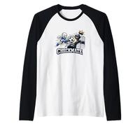 Pawn vs King Soccer Chess Game Strategy Sport Raglan Baseball Tee