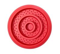 Pawnana Natural Rubber Slow Feeder Dog Toys for Medium and Large Dogs - Lifetime Replacement - Dog Frozen Treat Toy for Fast Eaters, Indestructible and Durable Dog Puzzle Enrichment Toys, Red