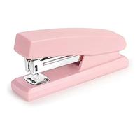 Pawnath 1 PCS Stapler Office Stapler for Desk Portable Staplers Office Supplies (Pink)