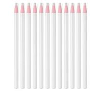 Pawnath 48 Pcs White Chalk Pencils White Invisible Erasable Pencils White Sewing Mark Pencil Fabric White Chalk Markers Industrial