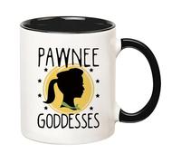 Pawnee Goddess, I'm A Goddess A Glorious Female Warrior Coffee Mug Durable Tea Cup Novelty Tea Mugs for Beverages Café Milk 330Ml