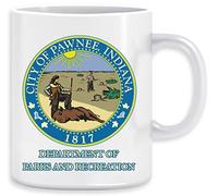 Pawnee Indiana Parks and Recreation Ceramic Mug Cup