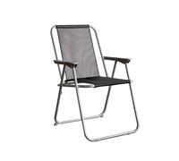 PAWNORA 2 x Foldable Garden Chairs in Grey PAWNORA Grey