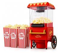 PAWNORA Retro Cinema Popcorn Maker in Red PAWNORA Red