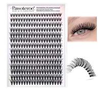 Pawotence Individual Eyelashes 30D Curl Natural Cluster Lashes Individual Cluster 280pcs 8-15mm Mix Eyelash Clusters Lash Extensions for Self Application at Home (30D, 0.07D, 8-15mm)