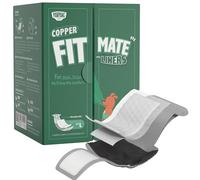 PAWPANG Copper Fit Mate Washable Male Dog Belly Band Kit - 1 Reusable Male Wrap with 15 Dog Diaper Liners, Ideal for Senior Dogs, Incontinence, and Marking, L