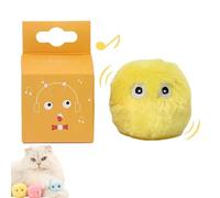 Pawparadise Fluffyball - 3 Pack Paw Paradise Cat Toy,Light Up,3 Colors-3 Animal Sounds,Paw Paradise Fluffy Ball forCat,Can Be Infused Catnip,Interactive Squeaky Cat Ball Toys for Indoor Play (D Light)
