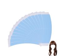 pawpoem 36Pcs Wig Tape, Double Sided Extra Strong, Ultra Hold Mini Hair Tape Adhesive, Adhesive for Wigs, Toupees & Hair Systems, Strong Waterproof Long-Lasting for Lace & PU Bases, Invisible Finish