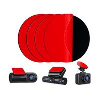 pawpoem 5pcs Adhesive Sticky Pads for Dashcam Car Camera Action Cam, Dash Cam Mount Adhesive Pads, 50mm Round Double-Sided Pads for Windscreen, Dashboard, GPS Holders & Car Camera Mounts