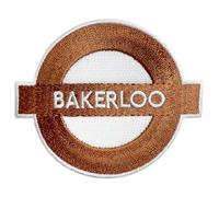 Pawprint Family | Bakerloo Line Roundel Sew on Patch | Transport for London Official Merchandise