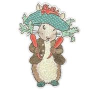 Pawprint Family | Banjamin Bunny Sew on Patch | Official Merchandise from Beatrix Potter's The Tale of Peter Rabbit