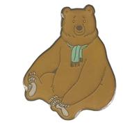 Pawprint Family Bear Enamel Pin | Official ‘We’re Going on a Bear Hunt’ Badge by Michael Rosen & Helen Oxenbury | Collector’s Gift for Book Lovers