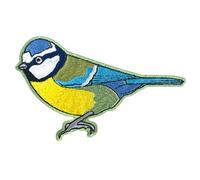 Pawprint Family | Blue Tit Bird Sew on Patch | Official Merchandise Supporting The RSPB