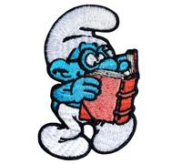 Pawprint Family | Brainy Smurf Sew on Patch | The Smurfs Official Merchandise
