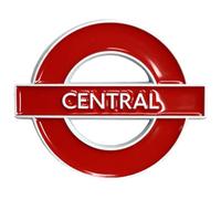 Pawprint Family | Central Line Roundel Enamel Pin Badge | Transport for London Official Merchandise