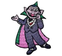 Pawprint Family | Count von Count Sew on Patch | Sesame Street Official Merchandise