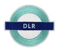 Pawprint Family | DLR Line Roundel Sew on Patch | Transport for London Official Merchandise