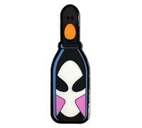 Pawprint Family | Feathers McGraw Bottle Enamel Magnet | Official Wallace & Gromit Merchandise