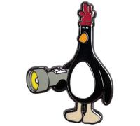 Pawprint Family | Feathers McGraw Enamel Pin Badge | Wallace and Gromit Official Merchandise