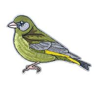 Pawprint Family | Greenfinch Bird Sew on Patch | Official Merchandise Supporting The RSPB