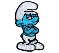 Pawprint Family | Grouchy Smurf Sew on Patch | The Smurfs Official Merchandise