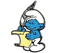 Pawprint Family | Grouchy Smurf Smurf Enamel Pin Badge | The Smurfs Official Merchandise