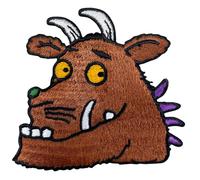 Pawprint Family | Gruffalo Head Sew on Patch | Julia Donaldson and Axel Scheffler's The Gruffalo Official Merchandise