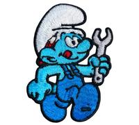 Pawprint Family | Handy Smurf Sew on Patch | The Smurfs Official Merchandise