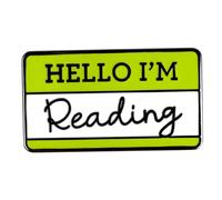 Pawprint Family | Hello I'm Reading Enamel Pin Badge | World Book Day Official Merchandise