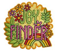 Pawprint Family | I am a Joy Finder Sew on Patch | Customise Jackets, Bags, and More to Express Your Personality!