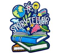 Pawprint Family | I am a Storyteller Sew on Patch | Customise Jackets, Bags, and More to Express Your Personality!