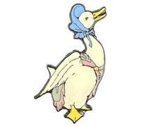 Pawprint Family | Jemima Puddle Duck Enamel Pin Badge | Official Merchandise from Beatrix Potter's The Tale of Peter Rabbit