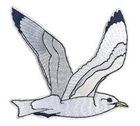 Pawprint Family | Kittiwake Bird Sew on Patch | Official Merchandise Supporting The RSPB