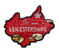 Pawprint Family | Leicestershire County Sew on Patch | Explore The UK, Show Your Local Pride, and Customise Bags, Jackets, Blankets and More!