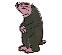 Pawprint Family | Mole Character Enamel Pin Badge | Percy the Park Keeper Official Merchandise