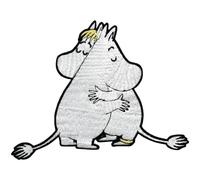 Pawprint Family | Moomintroll & Snorkmaiden Sew on Patch | Official Gifts from Tove Jansson's stories in Moominvalley