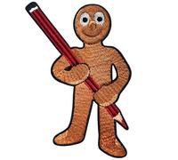 Pawprint Family | Morph with Pencil Sew on Patch | Morph Official Merchandise