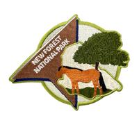 Pawprint Family | New Forest Sew on Patch | National Parks Official Merchandise