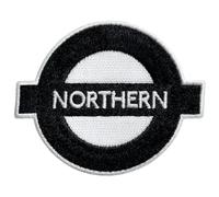 Pawprint Family | Northern Line Roundel Sew on Patch | Transport for London Official Merchandise