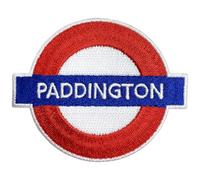 Pawprint Family | Paddington Roundel Sew on Patch | Transport for London Official Merchandise