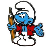 Pawprint Family | Painter Smurf Smurf Enamel Pin Badge | The Smurfs Official Merchandise