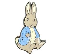 Pawprint Family | Peter Rabbit Sitting Enamel Pin Badge | Official Merchandise from Beatrix Potter's The Tale of Peter Rabbit