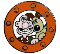 Pawprint Family | Porthole Enamel Pin Badge | Wallace and Gromit Official Merchandise